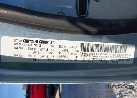 2014 Jeep Compass Latitude z USA, uszkodzony, nr VIN 1C4NJCEA6ED503232